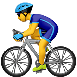 🚴‍♂️ Cycliste Homme Emoji par Apple