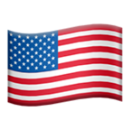 🇺🇸 Флаг: Соединенные Штаты, смайлик от Microsoft