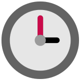 🕒 Three O’clock, Emoji by Microsoft