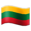 🇱🇹 Drapeau : Lituanie Emoji par Samsung