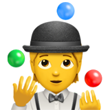 🤹 Person Juggling, Emoji by Apple