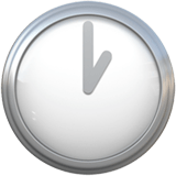🕐 1:00 Uhr Emoji von Apple