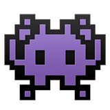 👾 Computerspiel-Monster Emoji von Apple