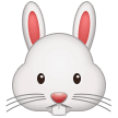🐰 Морда Кролика, смайлик от Samsung