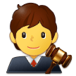 🧑‍⚖️ Richter(in) Emoji von Samsung
