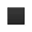 ◾ Carré Petit Moyen Noir Emoji par Samsung