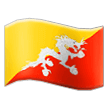 🇧🇹 Drapeau : Bhoutan Emoji par Samsung