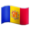 🇦🇩 Flagge: Andorra Emoji von Samsung