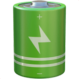 🔋 Batterie Emoji von Apple