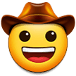 🤠 Gesicht Mit Cowboyhut Emoji von Samsung