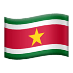 🇸🇷 Flag: Suriname, Emoji by Microsoft