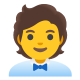 🧑‍💼 Büroangestellte(r) Emoji von Google