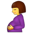 🤰 Беременная Женщина, смайлик от Samsung
