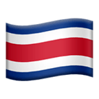 🇨🇷 Drapeau : Costa Rica Emoji par Microsoft