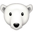 🐻‍❄️ Морда Белого Медведя, смайлик от Samsung