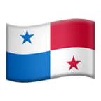 🇵🇦 Drapeau : Panama Emoji par Microsoft
