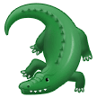 🐊 Crocodile Emoji par Samsung