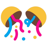 🎊 Confetti Ball, Emoji by Microsoft