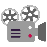 📽️ Film Projector, Emoji by Microsoft