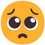 🥺 Bettelndes Gesicht Emoji von Microsoft