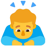 🙇‍♂️ Man Bowing, Emoji by Microsoft