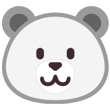 🐻‍❄️ Eisbär Emoji von Microsoft