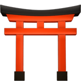 ⛩️ Shinto-Schrein Emoji von Apple