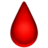 🩸 Blutstropfen Emoji von Apple