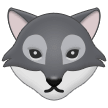 🐺 Wolf Emoji von Samsung