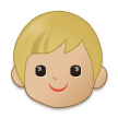 🧒🏼 Kind: Mittelhelle Hautfarbe Emoji von Samsung