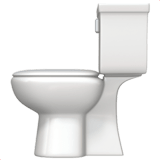 🚽 Toilette Emoji von Apple
