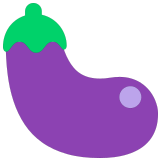 🍆 Aubergine Emoji von Microsoft