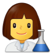 👩‍🔬 Wissenschaftlerin Emoji von Samsung