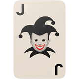 🃏 Carte Joker Emoji par Apple