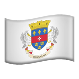 🇧🇱 Flagge: St. Barthélemy Emoji von Apple