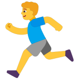 🏃‍♂️ Laufender Mann Emoji von Microsoft