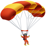 🪂 Fallschirm Emoji von Apple