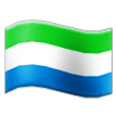 🇸🇱 Drapeau : Sierra Leone Emoji par Samsung