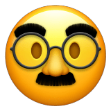 🥸 Disguised Face, Emoji by Apple