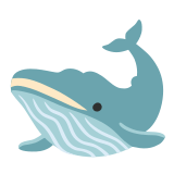 🐋 Baleine Emoji par Google