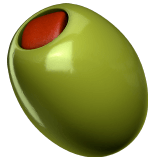🫒 Olive Emoji von Apple