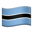 🇧🇼 Drapeau : Botswana Emoji par Microsoft