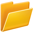 📂 Open File Folder, Emoji by Samsung