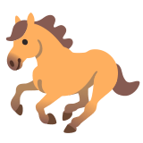 🐎 Pferd Emoji von Google