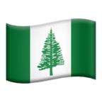 🇳🇫 Flagge: Norfolkinsel Emoji von Microsoft