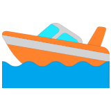 🚤 Schnellboot Emoji von Microsoft