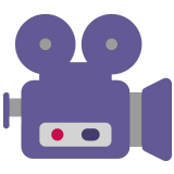 🎥 Filmkamera Emoji von Microsoft