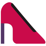 👠 High-Heeled Shoe, Emoji by Microsoft