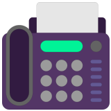 📠 Faxgerät Emoji von Microsoft