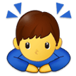 🙇‍♂️ Sich Verbeugender Mann Emoji von Samsung